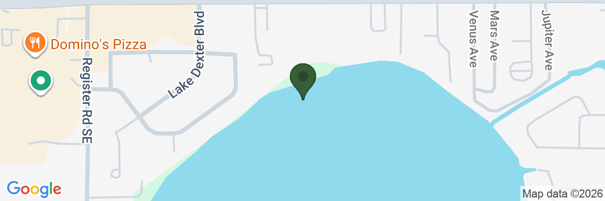Map showing facility locations