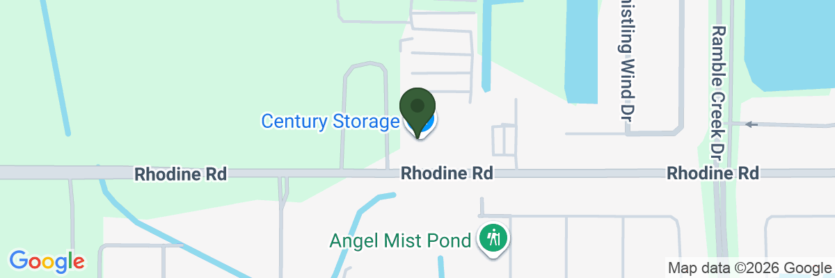 Map showing facility locations