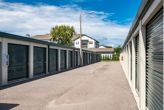 exterior drive up storage units