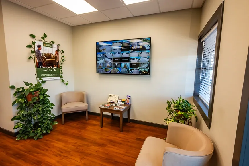 lounge area in office