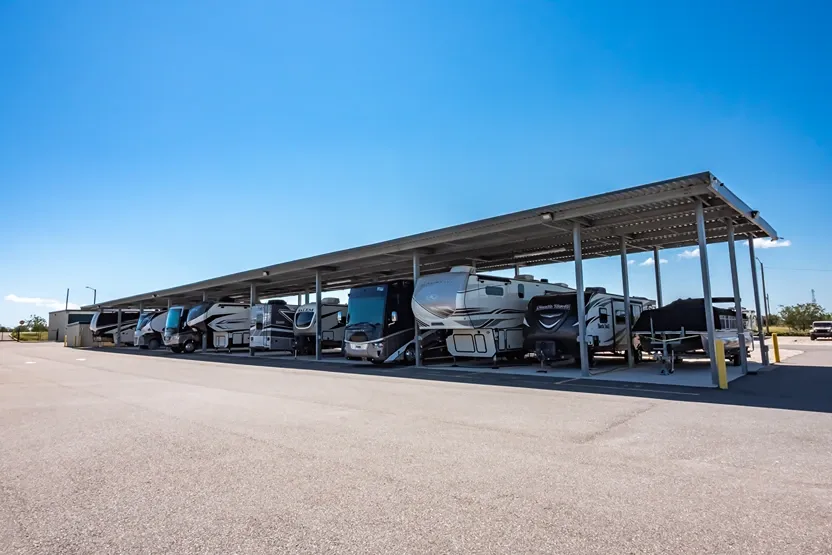 covered RV parking