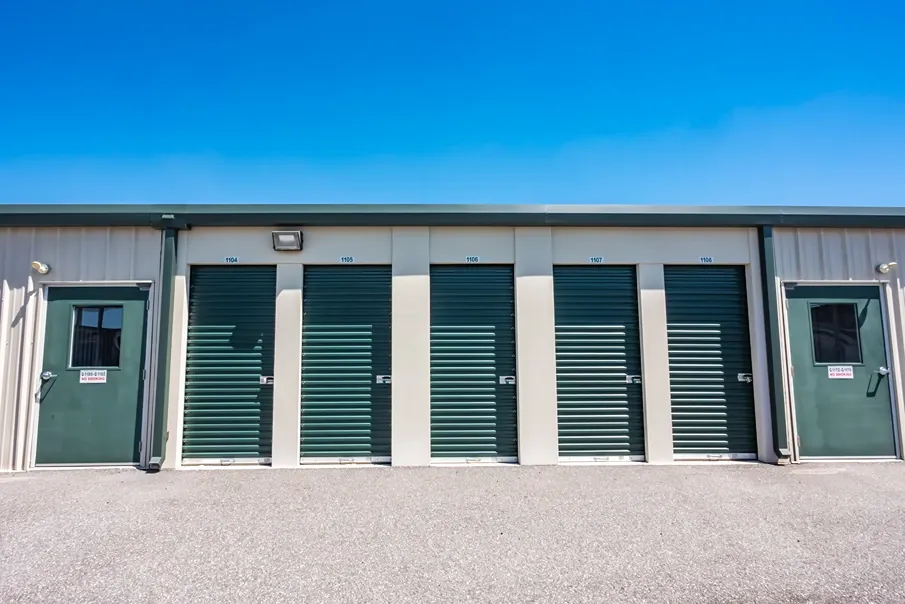 small exterior drive up units