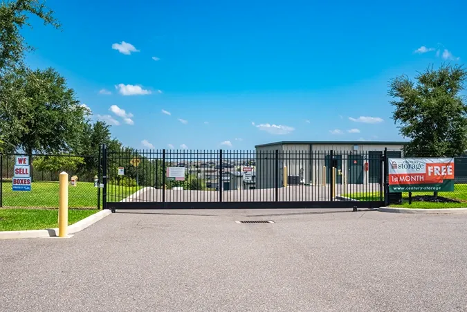 gate for storage facility