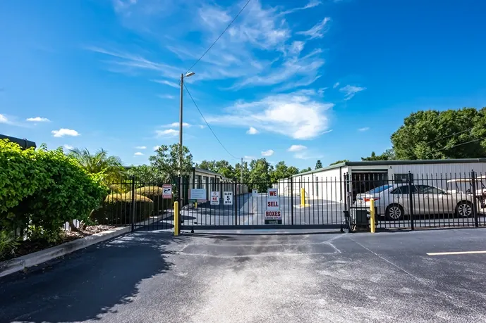 gate for storage facility