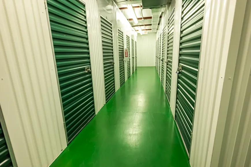 Hallway of Storage Facility
