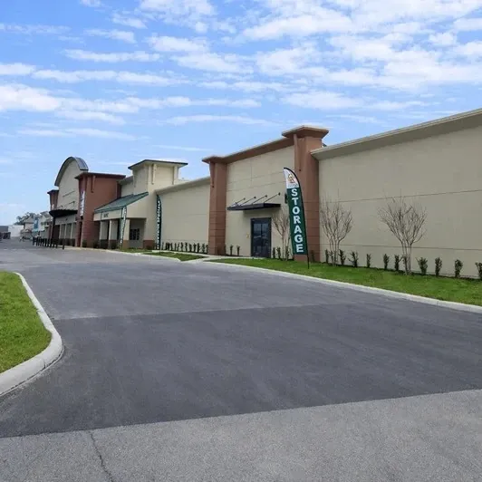 Front Side of Storage Facility