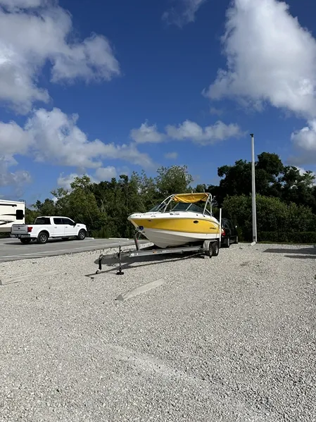 Convenient drive-in storage for vehicles, RV, boat, large trucks, campers, and motorhomes. Punta Gorda