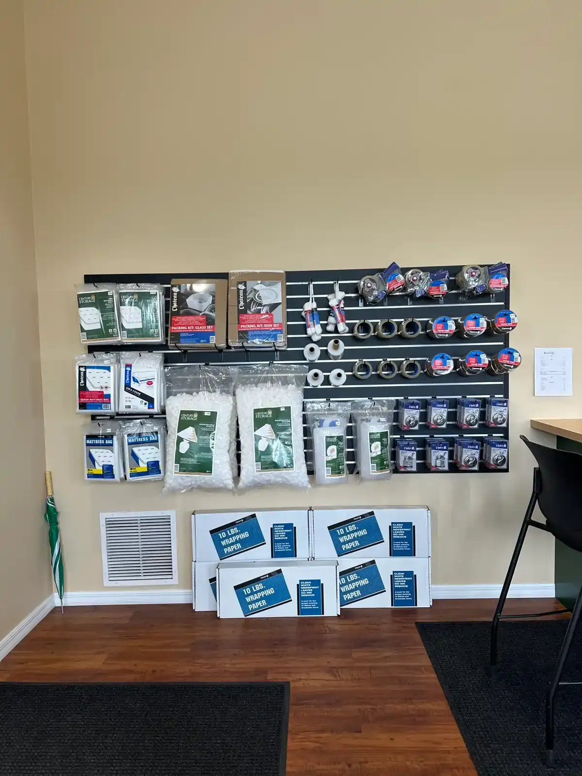 storage supplies for moving