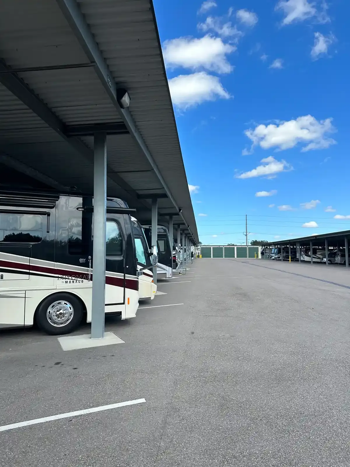 Century Boat & RV Storage - Sandpiper covered storage