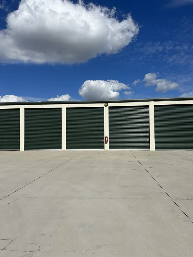 Easy-to-access storage designed for cars, trucks, and large RVs, enclosed. Century Storage