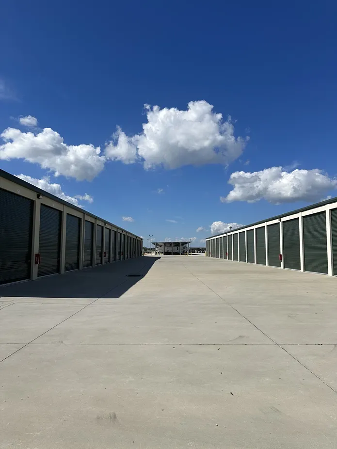 Affordable storage for cars, trailers, and RVs in a gated lot, Century Storage.