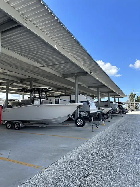 Boat storage, trailer storage, covered parking storage Riverview.