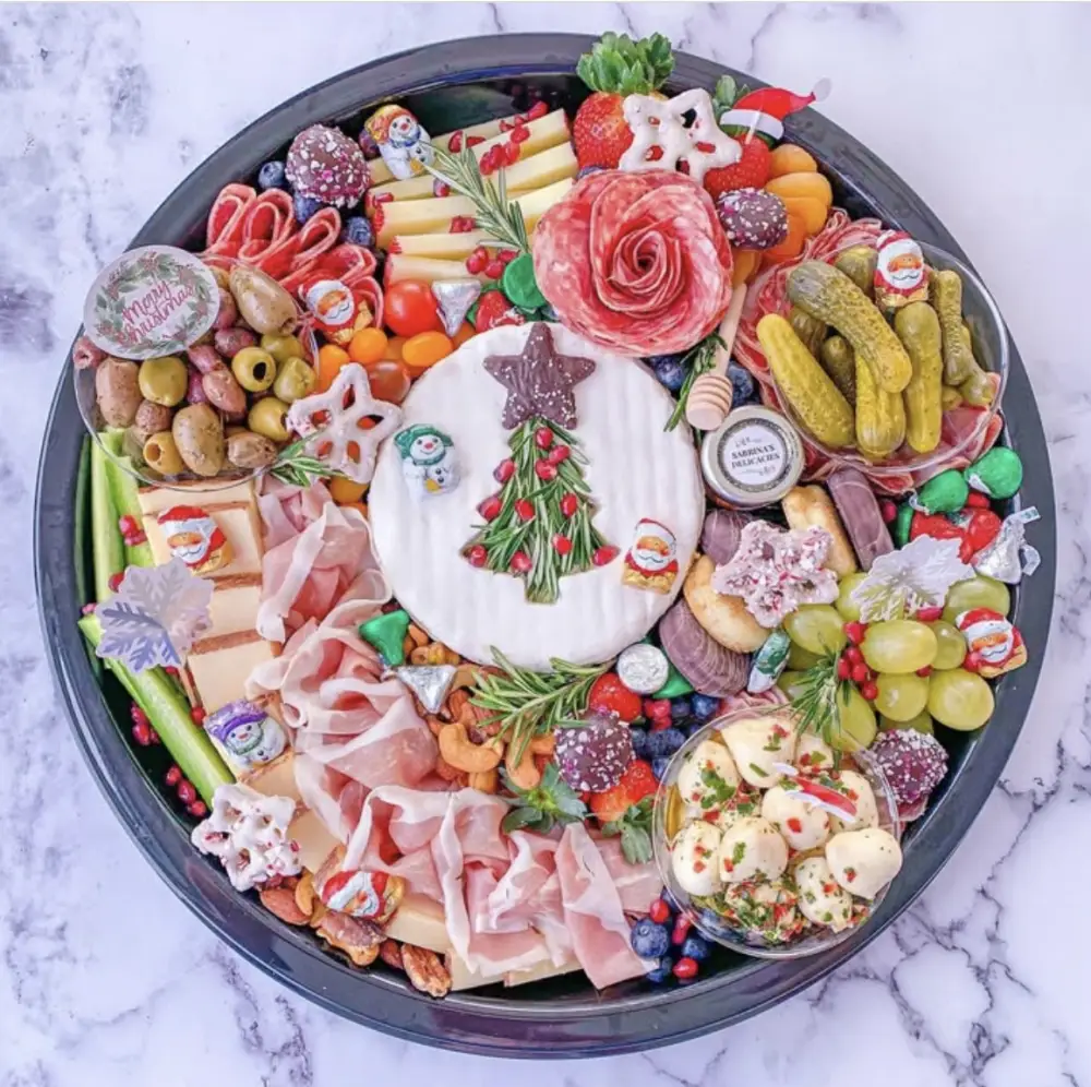 A delicious Christmas meal