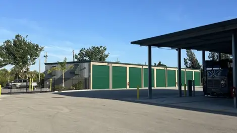 Century Boat & RV- Punta Gorda, Covered storage bays for boats and RVs with convenient drive-up access.